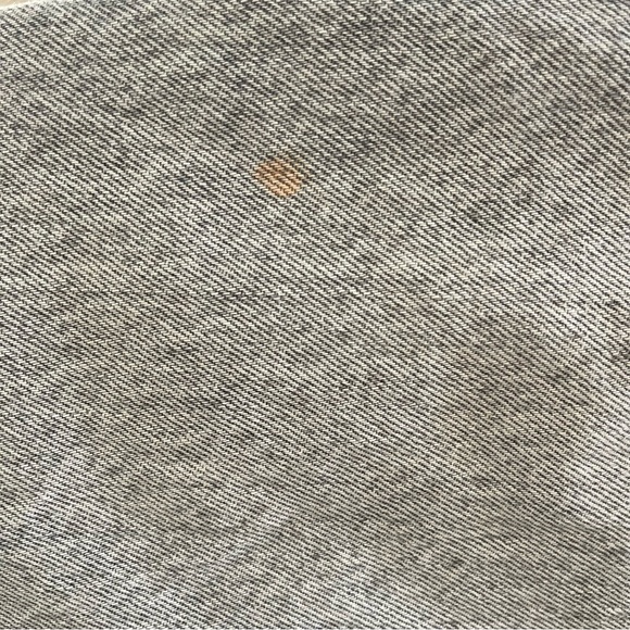 Zara High Waist Straight Women's Grey Jeans - Picture 4 of 4